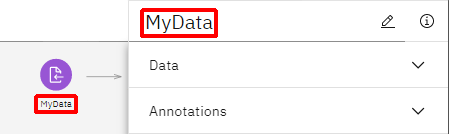 Data Asset import node name